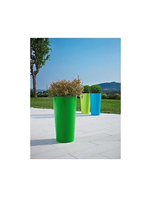 Vaso con container mod. Tuitt ﻿Collezione Mitu by Euro3plast
