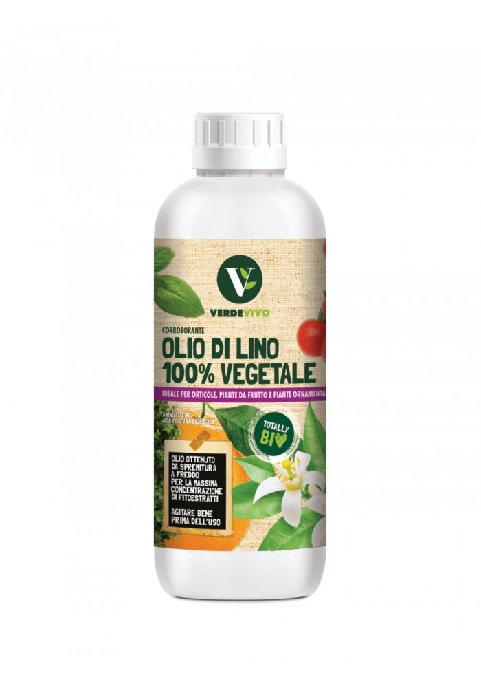 Olio di Lino Concentrato da 1 lt - Verdevivo|GardenUp