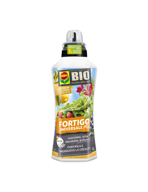 COMPO BIO Fortigo Plus Universale concime liquido da 1 lt|GardenUp